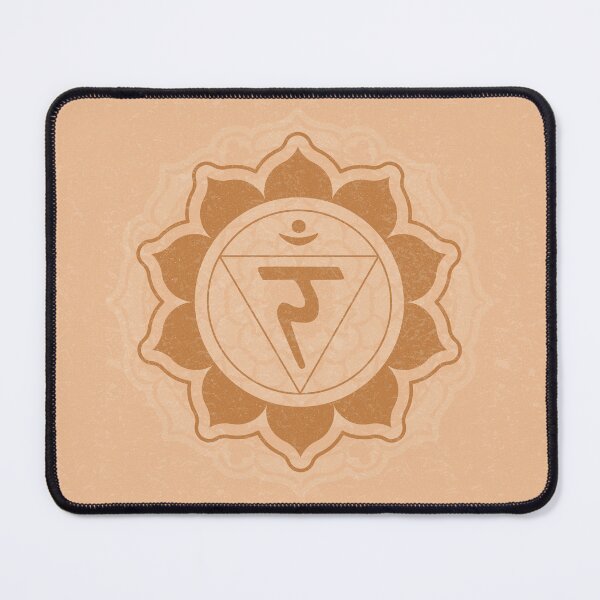 Item preview, Solar Plexus Chakra Mandala - Melon + Rust designed and sold by Irene Estelle.