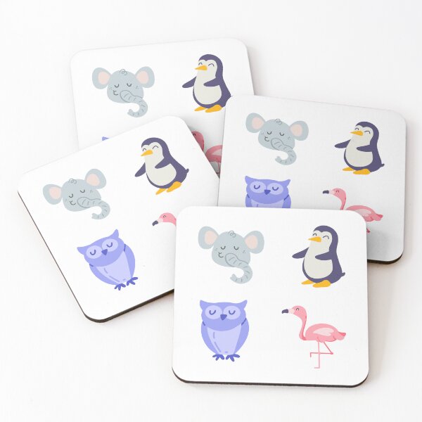 Item preview, cute little animals ready for collection designed and sold by huape.