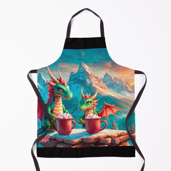 Item preview, Little Dragons Having Cocoa With Marshmellows Design by Rich AMeN Gill designed and sold by RichAMeNGill.