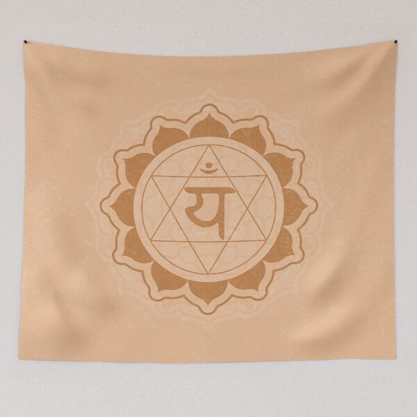 Item preview, Heart Chakra Mandala - Melon + Rust designed and sold by Irene Estelle.