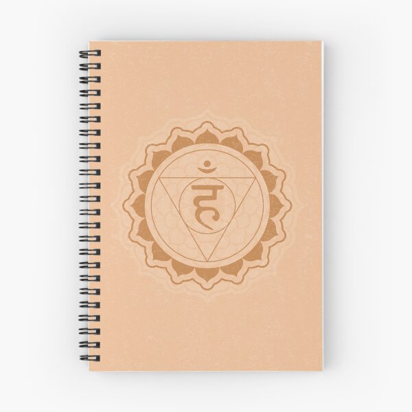 Item preview, Throat Chakra Mandala - Melon + Rust designed and sold by Irene Estelle.