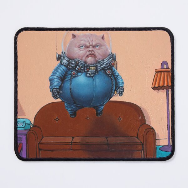 Item preview, Time Traveller x Catman 6 | Pop Culture Mashup Art | Terminator Cat. Psychic animal machine designed and sold by Tyler Tilley.