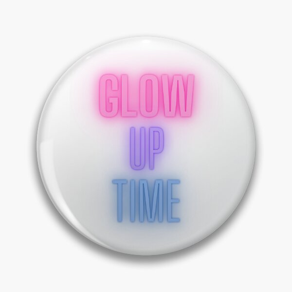 Item preview, GLOW UP TIME - pink, purple, blue designed and sold by Merethe Soltvedt.