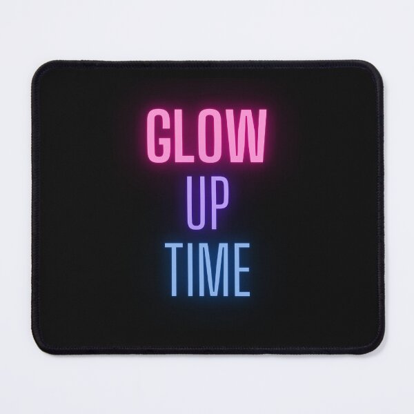 Item preview, GLOW UP TIME - pink, purple, blue designed and sold by Merethe Soltvedt.