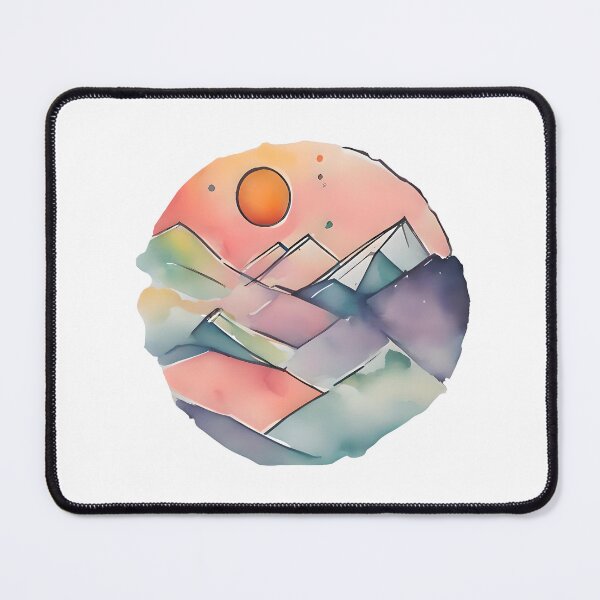 Item preview, Cresting Day: Morning Mountain Hues designed and sold by SavvyJuanDesign.