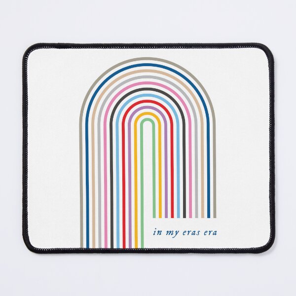 Item preview, In My Eras Era Aesthetic Taylor Colors Retro Rainbow With TTPD designed and sold by opalime.