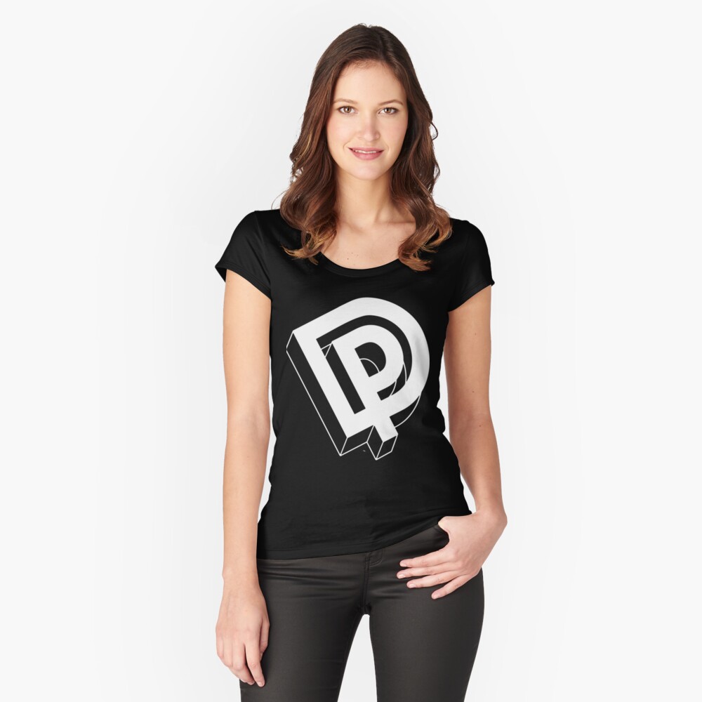 Item preview, Fitted Scoop T-Shirt designed and sold by ParisJohnsto.