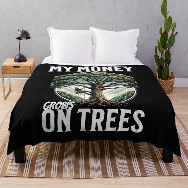 Item preview, My Money Grows on trees Arborist designed and sold by AoraDesign.