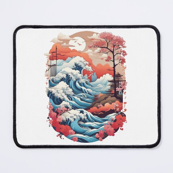Item preview, Picturesque,Ancient china ,Cherry blossom designed and sold by PrintMystique.