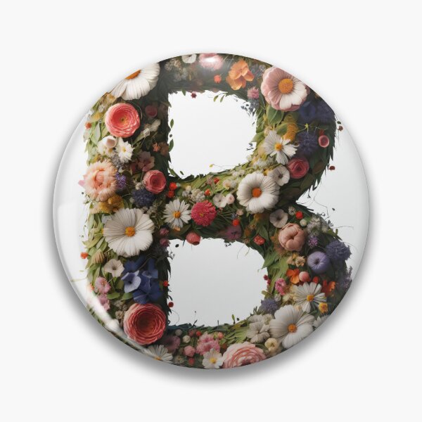 Item preview, Letter “B” containing flowers designed and sold by yeekazar.