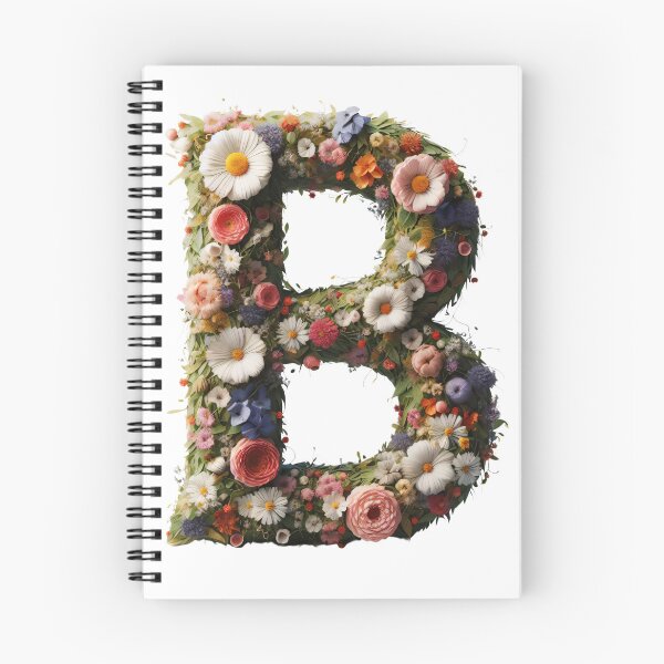 Item preview, Letter “B” containing flowers designed and sold by yeekazar.