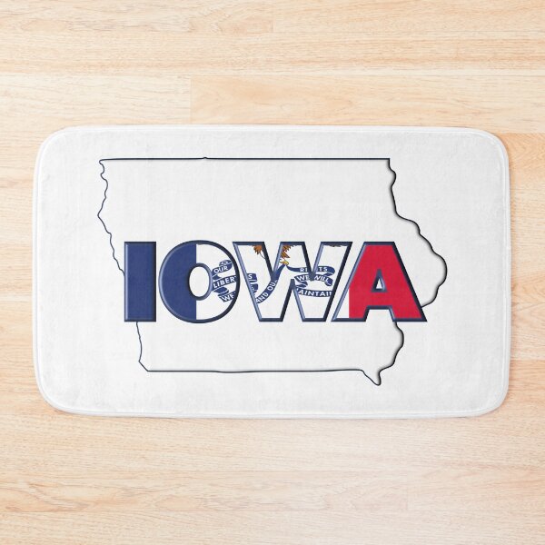 Item preview, Iowa Colored State Letters designed and sold by m2inspiration.