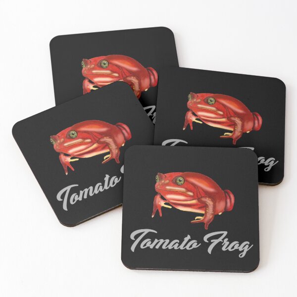 Item preview, Tomato Frog Labeled designed and sold by ArtAndBliss.