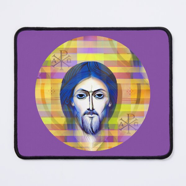Item preview, Divine Gaze: Orthodox Icon of Christ designed and sold by Sanctum Icons.