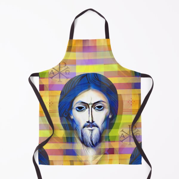 Item preview, Divine Gaze: Orthodox Icon of Christ designed and sold by Sanctum Icons.