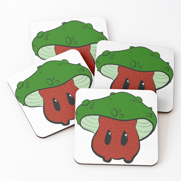 Item preview, Lil strawb mushroom designed and sold by sunnymuffin21.