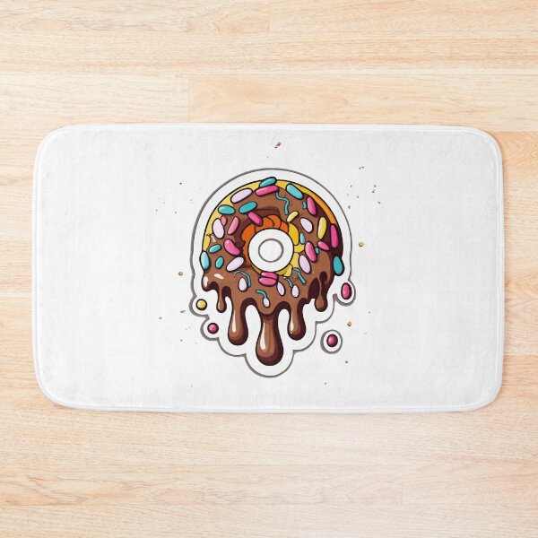Item preview, Melting Chocolate Donut - Abstract Art designed and sold by NiftyWrx.