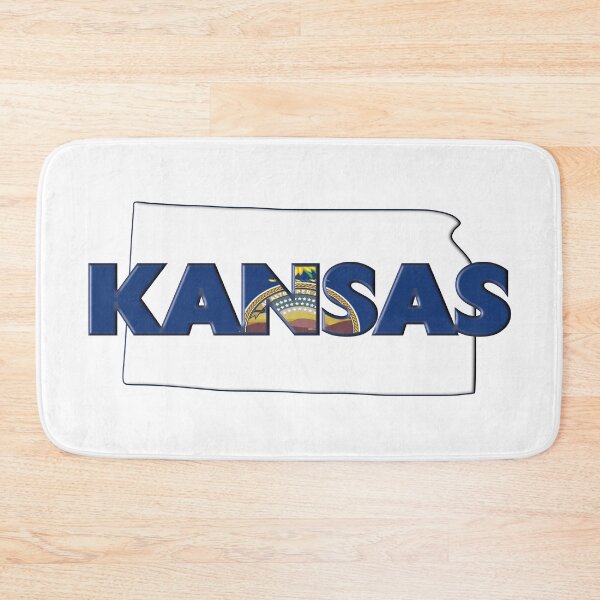 Item preview, Kansas Colored State Letters designed and sold by m2inspiration.