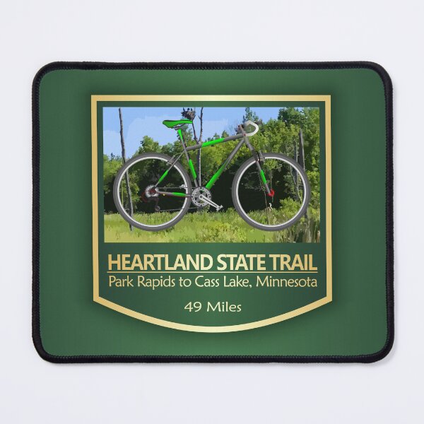 Item preview, Heartland State Trail (bike2) designed and sold by curranmorgan.