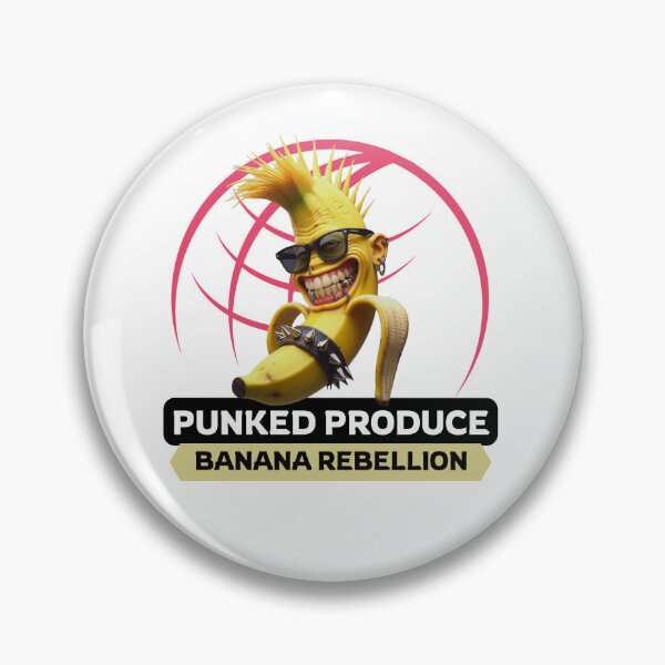 Item preview, Punked Produce: Banana Rebellion designed and sold by Hungry-Murphy.