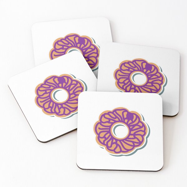 Item preview, Delicate Lace Pattern Donut Silhouette designed and sold by NiftyWrx.