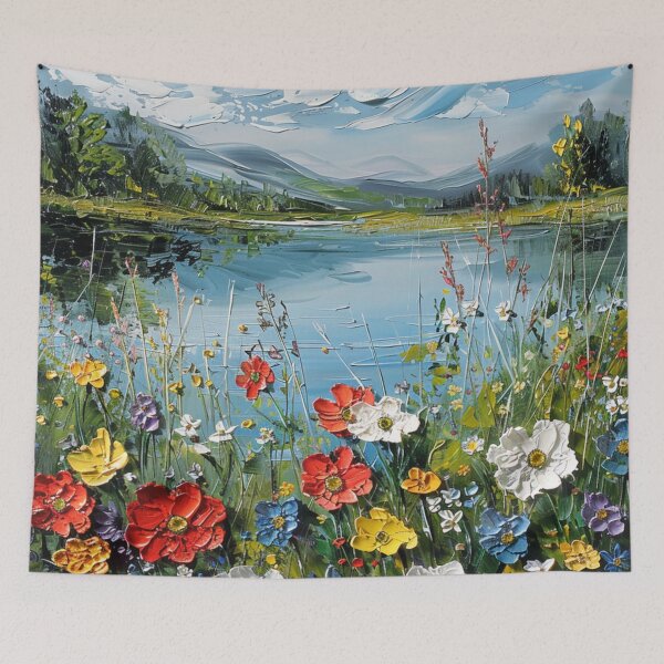 Item preview, Wildflowers in Oil designed and sold by NDMDesignStudio.