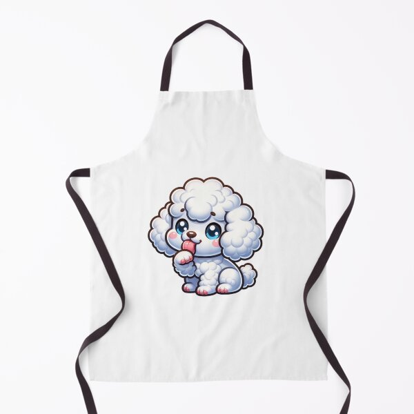 Item preview, Cute Poodle Dog Licking his paw designed and sold by PassionforLove.