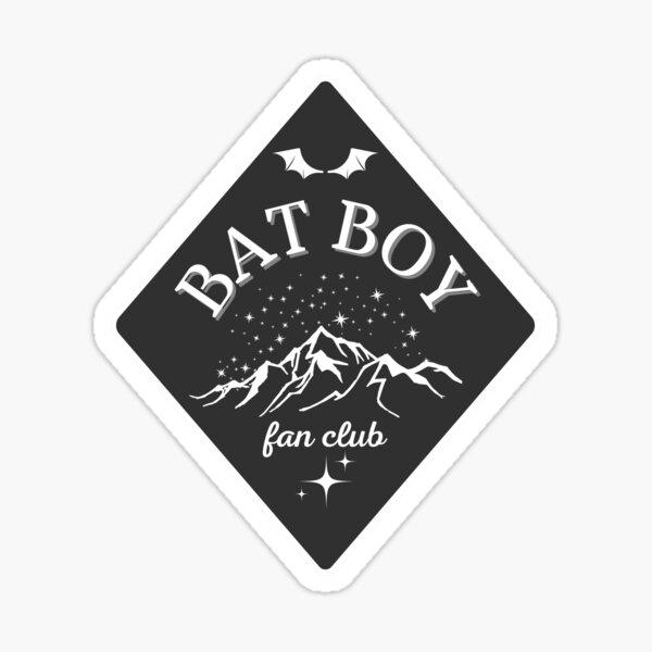 Item preview, Bat Boys Fan Club Acotar Sticker Night Court Velaris Thorns and Roses designed and sold by Mombacho Arts.