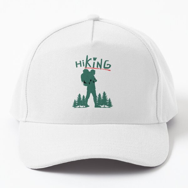Item preview, Cool HiKING Print / The King of Hiking designed and sold by Thehatinthecat.