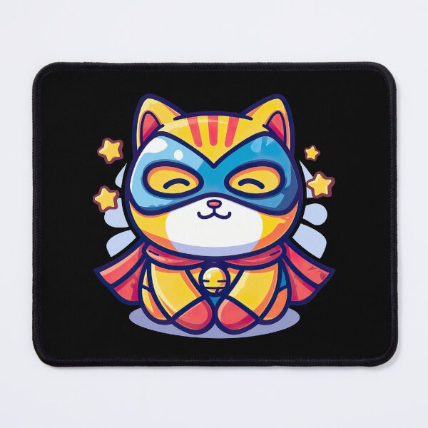 Item preview, Superhero Kawaii Cat designed and sold by Metin Ozer.
