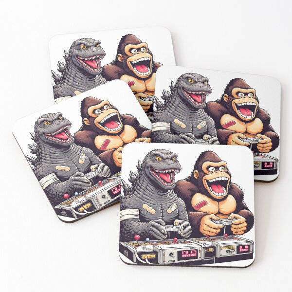 Item preview, godz and kong designed and sold by SabyDigitalArt.