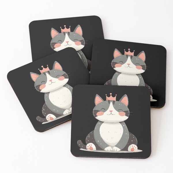 Item preview, Cute Kawaii Cat Queen designed and sold by Metin Ozer.