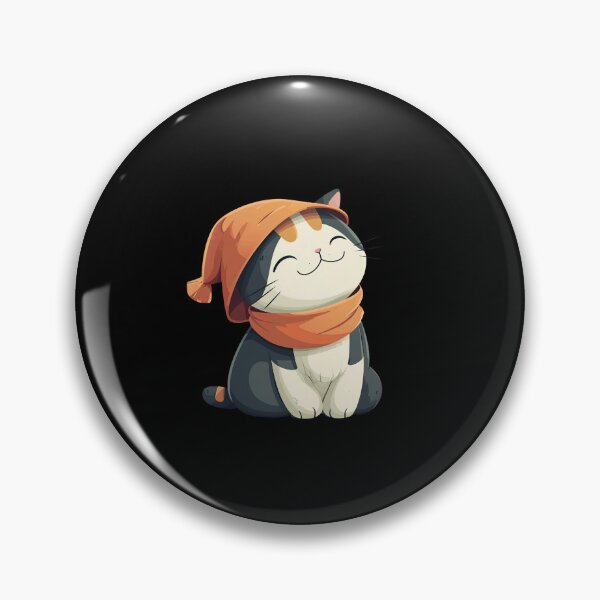 Item preview, Smiling Kawaii Cat designed and sold by Metin Ozer.