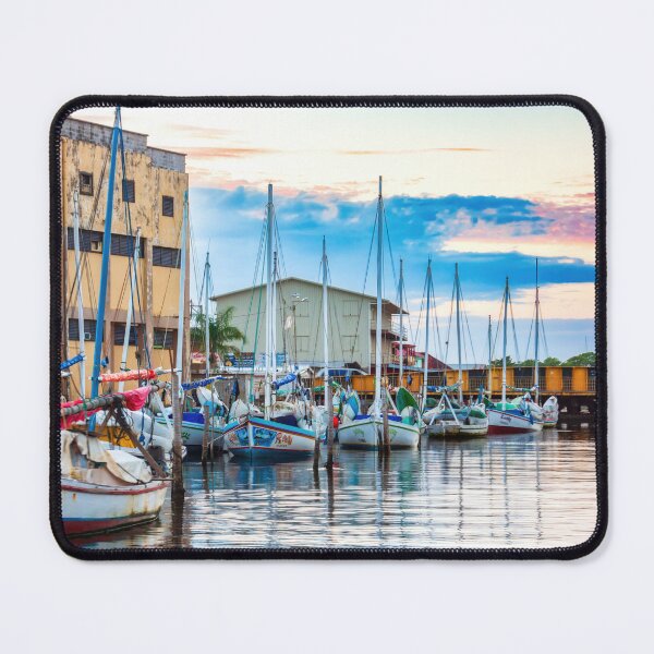 Item preview, Entering Belize City by water at dusk designed and sold by Travelways.