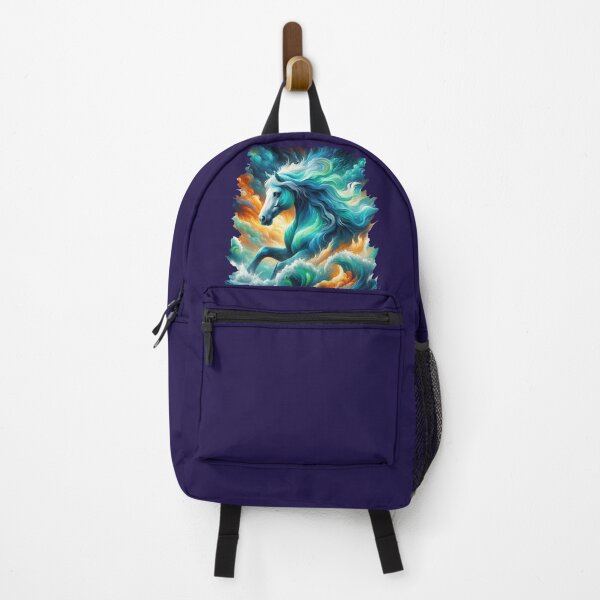 Item preview, Turquoise Equine Tempest designed and sold by critterpatchusa.