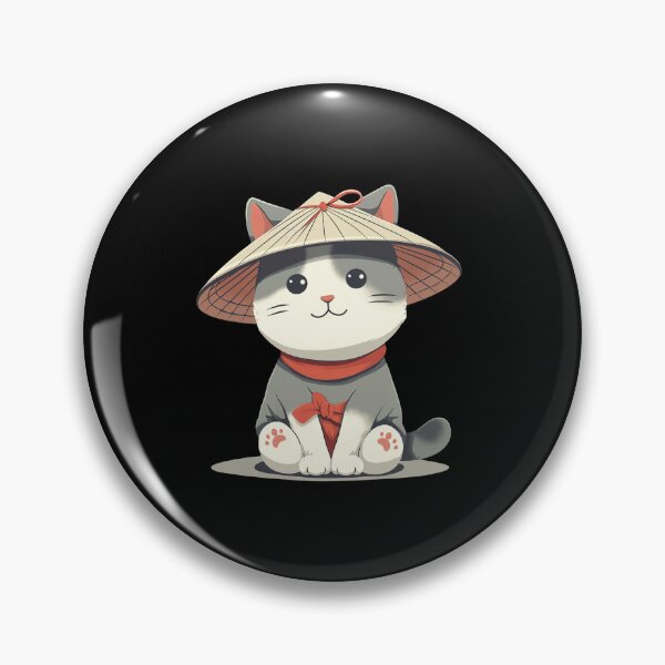 Item preview, Gato Kawaii Pescador Japonés designed and sold by Metin Ozer.