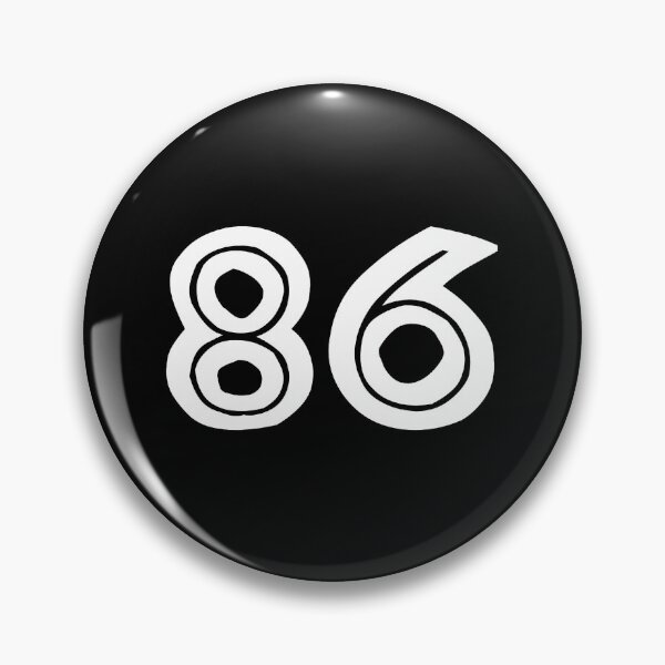 Item preview, 86, eighty-six, white, tribal, african designed and sold by Numbers-Art.
