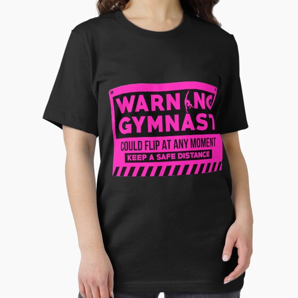 Item preview, Warning Gymnast Could Flip at Any Moment | gymnast shirt | gymnast gifts | gymnast clothes | gymnastics gift for girls | gymnastics coach | gymnastics mom | gymnastics dad | gymnastic kids designed and sold by Kreature Look.