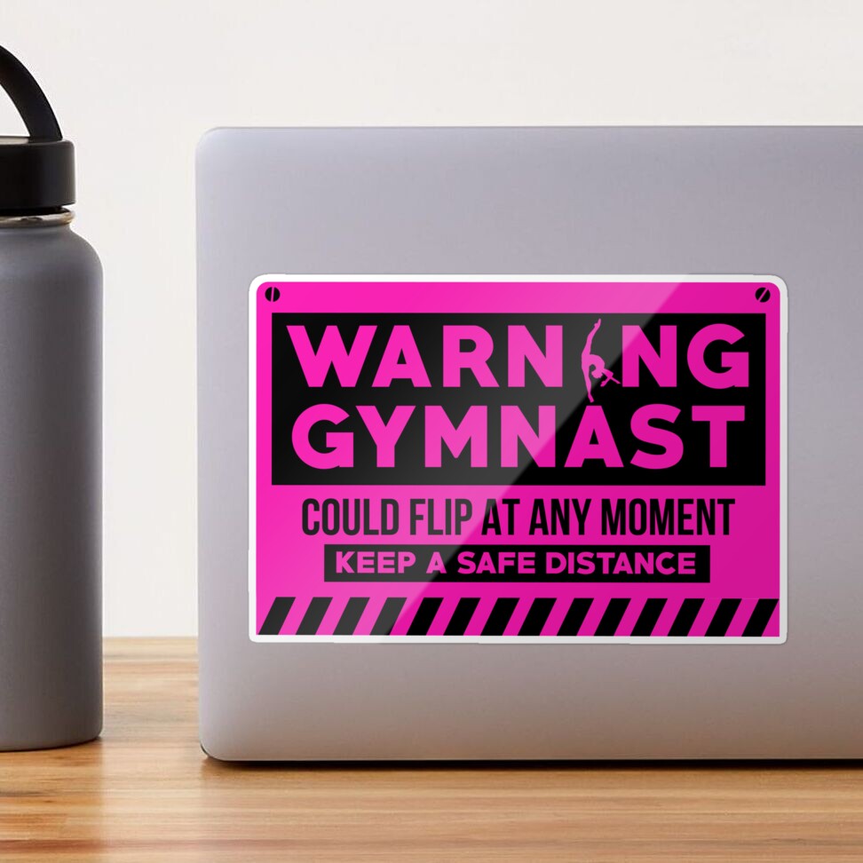 Warning Gymnast Could Flip at Any Moment, gymnast shirt, gymnast gifts, gymnast clothes, gymnastics gift for girls, gymnastics coach, gymnastics  mom, gymnastics dad