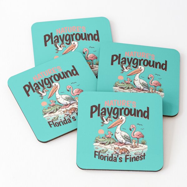 Item preview, Florida Wildlife Gathering Illustration designed and sold by IdeasDream.