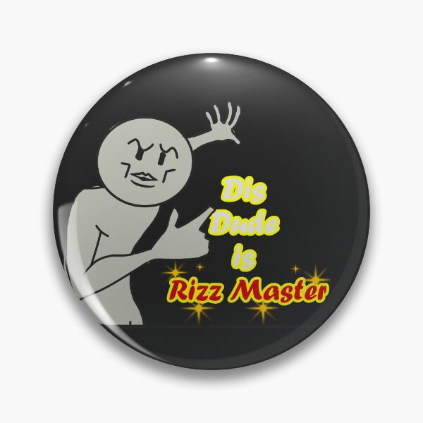 Item preview, pointing dude at rizzler designed and sold by KunBAArtWork.