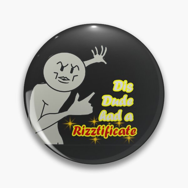 Item preview, pointing dude at rizzler-a designed and sold by KunBAArtWork.