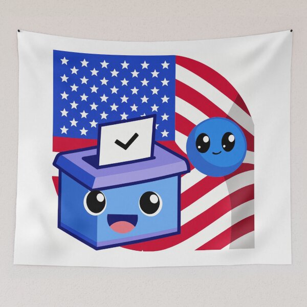 Item preview, US Innocent Vote Box designed and sold by MeraStyle.