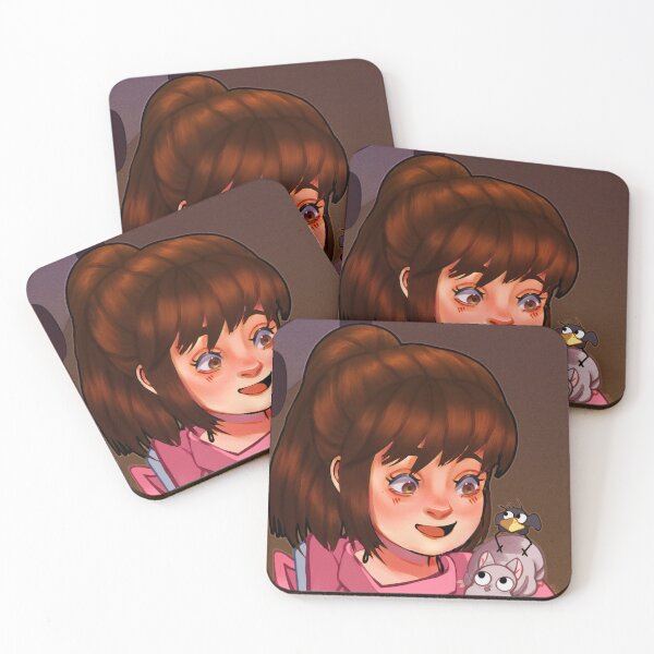 Item preview, Chihiro and her Friends designed and sold by InkWhiskerArts.
