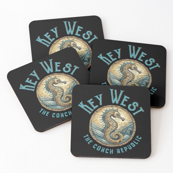 Item preview, Key West Florida Seahorse Design designed and sold by Futurebeachbum.