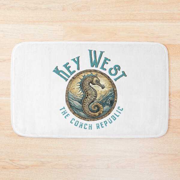 Item preview, Key West Florida Seahorse Design designed and sold by Futurebeachbum.