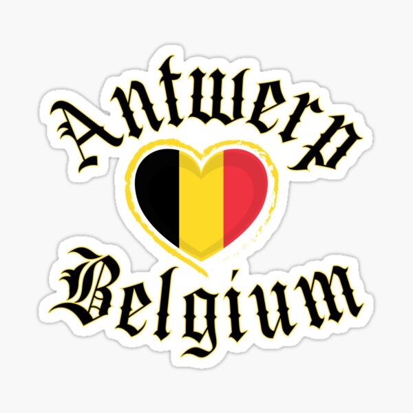 Aperçu de l'œuvre Anvers, Belgique créée et vendue par kawaii Cookies.