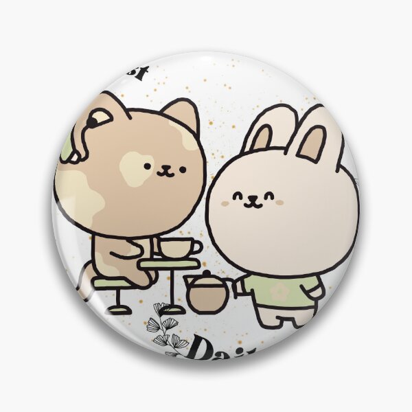 Item preview, Kawaii Cat and Bunny Tea Lover designed and sold by TeenVibe-Shop.