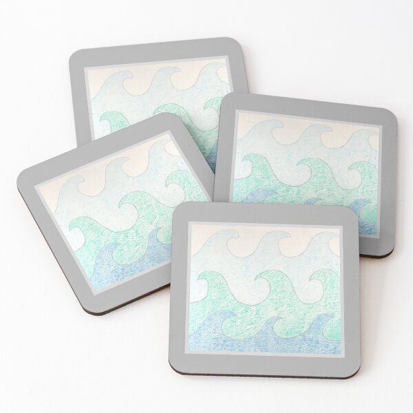 Item preview, Curly Waves  designed and sold by ErinBrieArt.