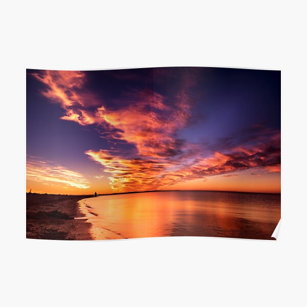 Red Sky at Night, Shepherds Delight Poster